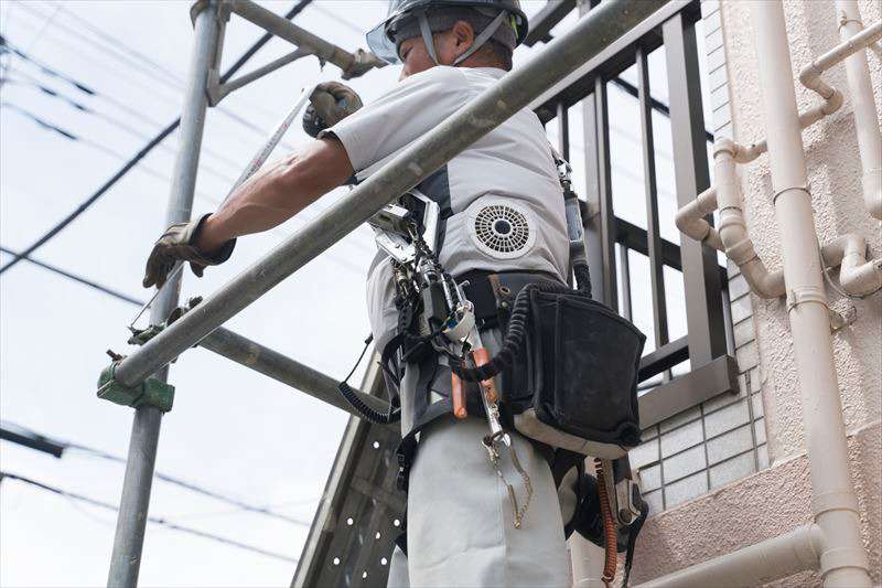 仮設足場組立/職人(比企郡吉見町)